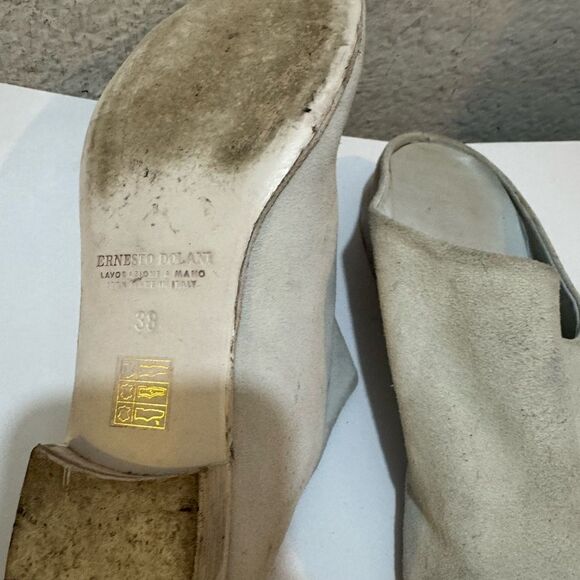 Ernesto Dolani Single Band Slide 38 cream color or off white - Picture 3 of 8